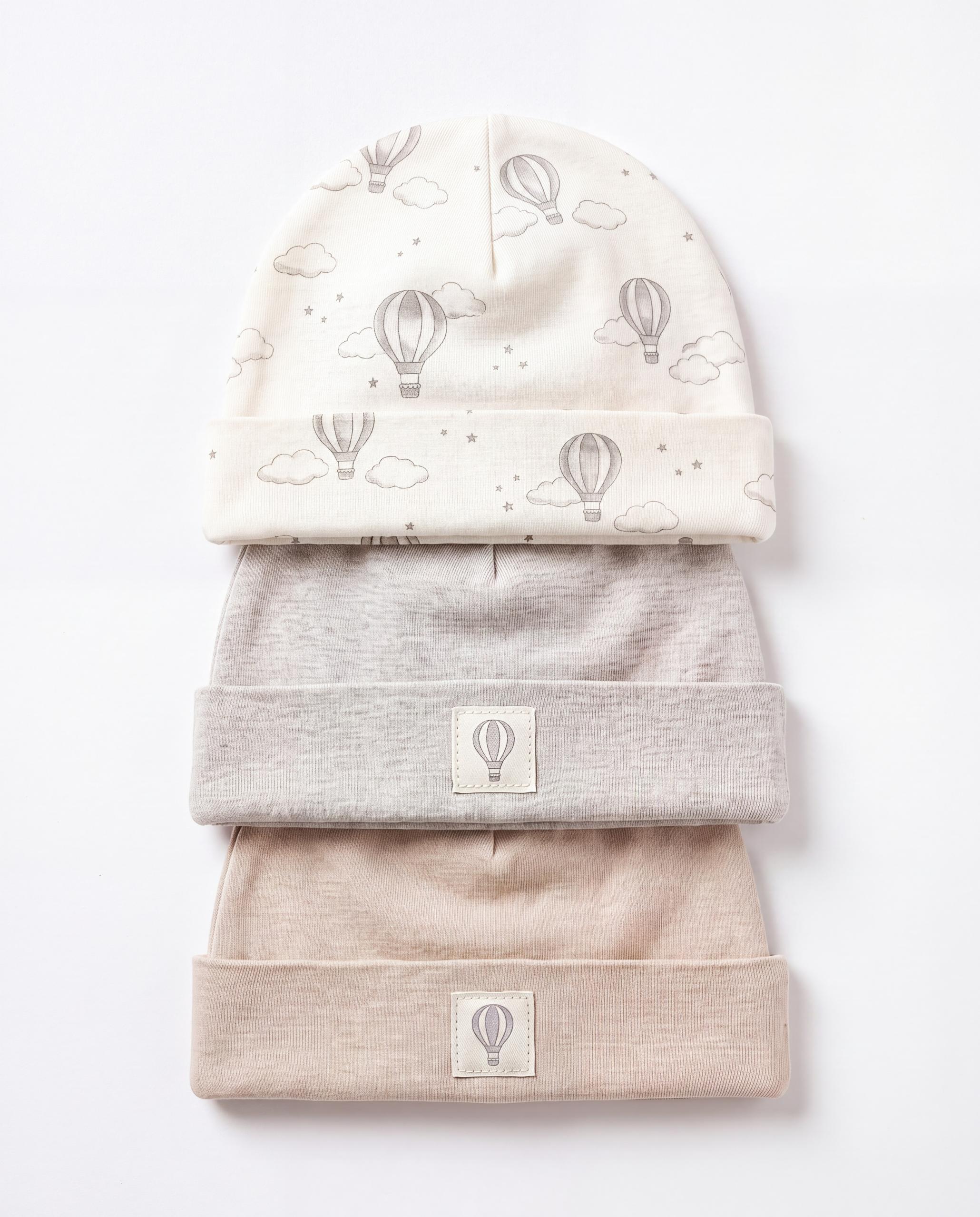 Lillo&Pippo kape set 3/1, unisex