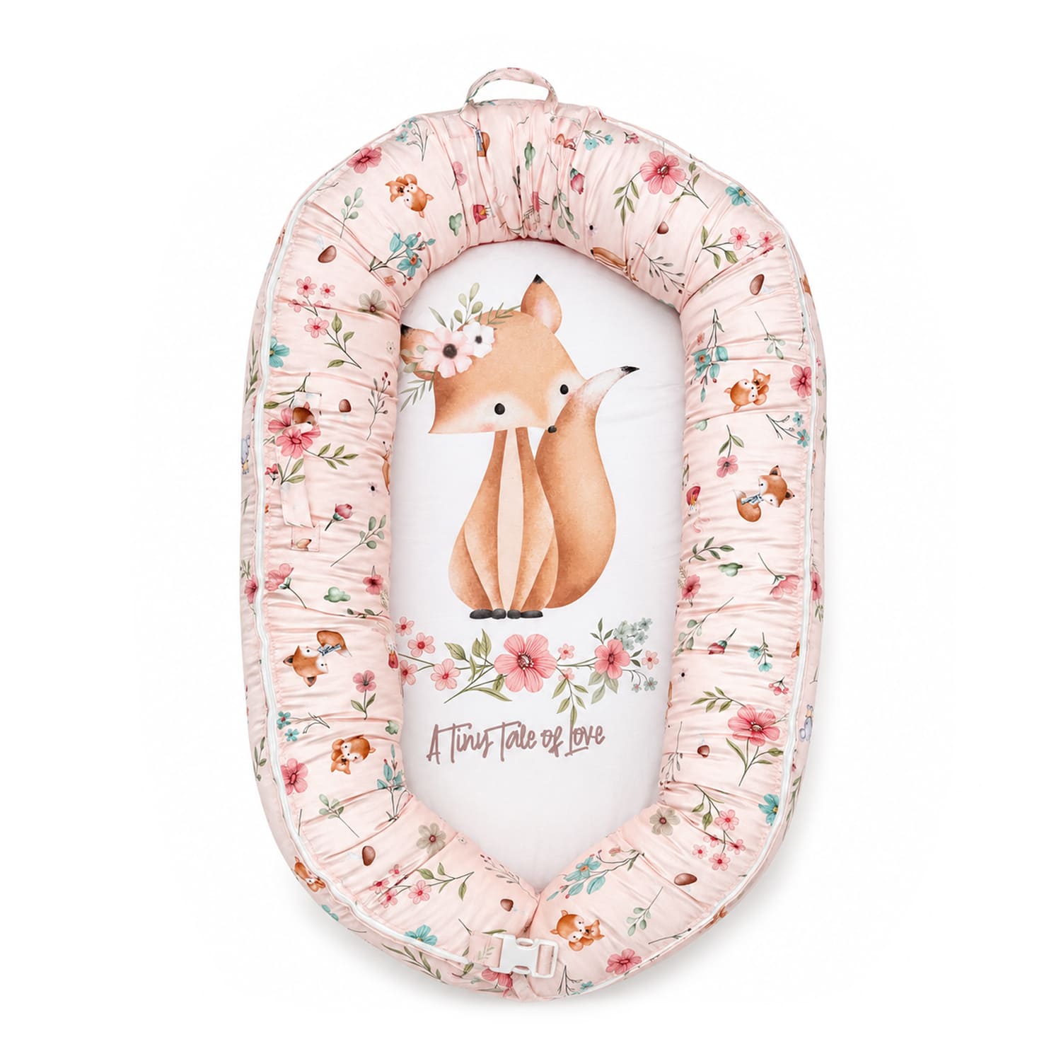 Baby Textil gnezdo Cvetna družina