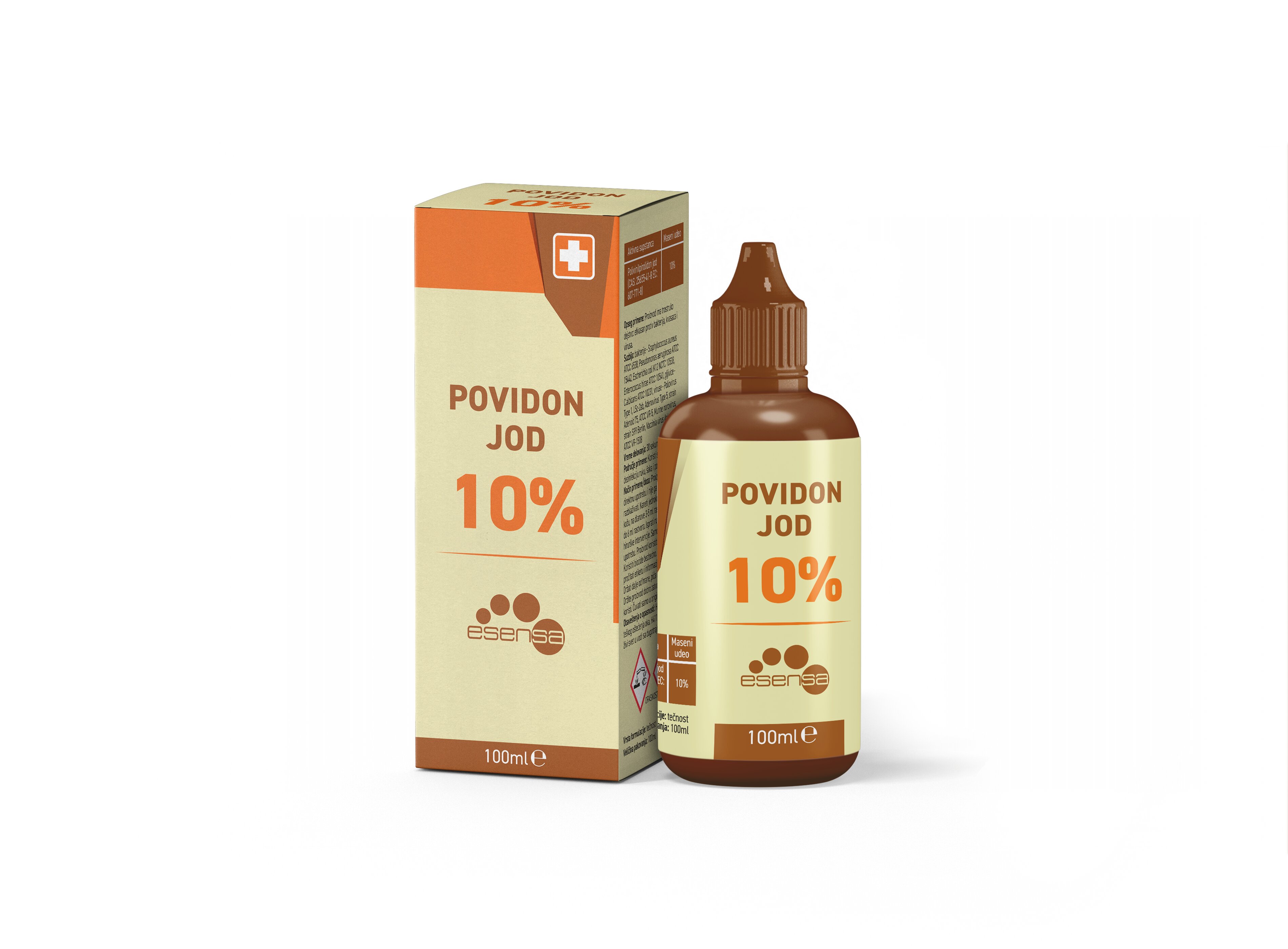 Esensa povidon jod 10% 100ml 