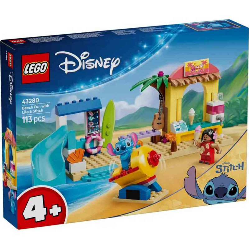 Lego Beach Fun with Lilo & Stitch