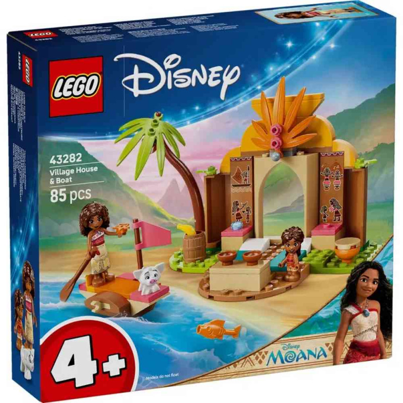 Lego Village House & Boat