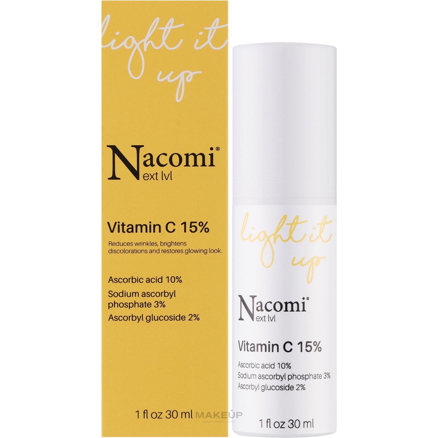 Nacomi Serum za lice - Vitamin C 15%, 30ml