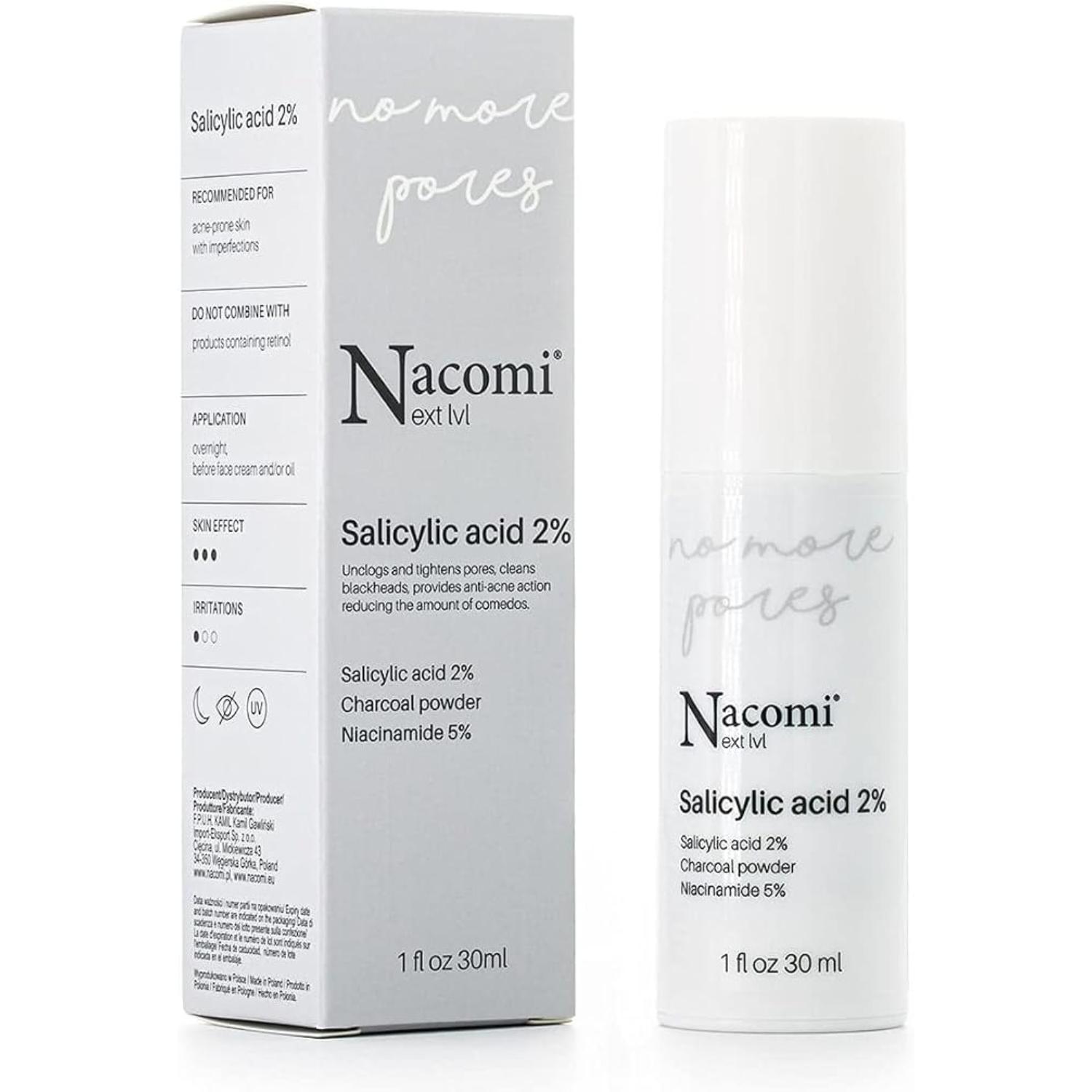 Nacomi Serum za lice– Salicilna kiselina 2%, 30ml 
