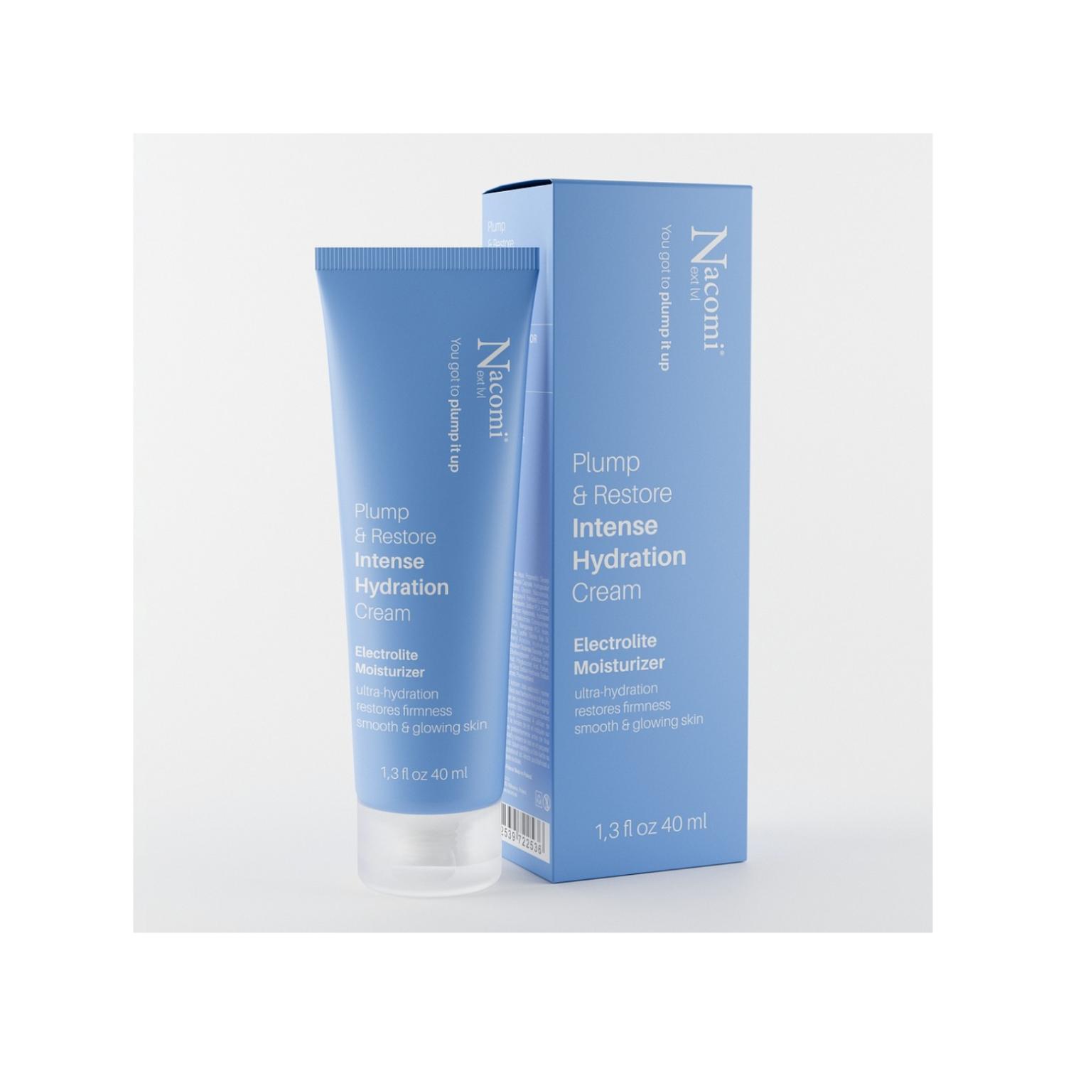 Nacomi Plum&Restore intense hydration cream, 40ml