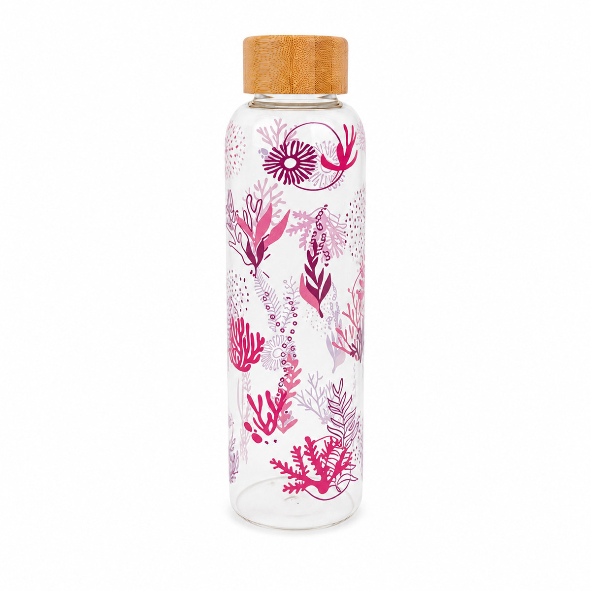 Be Cute staklena boca, koral 550ml