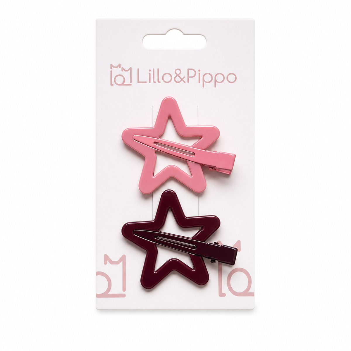 Lillo&Pippo šnalice za kosu 2/1 zvezde