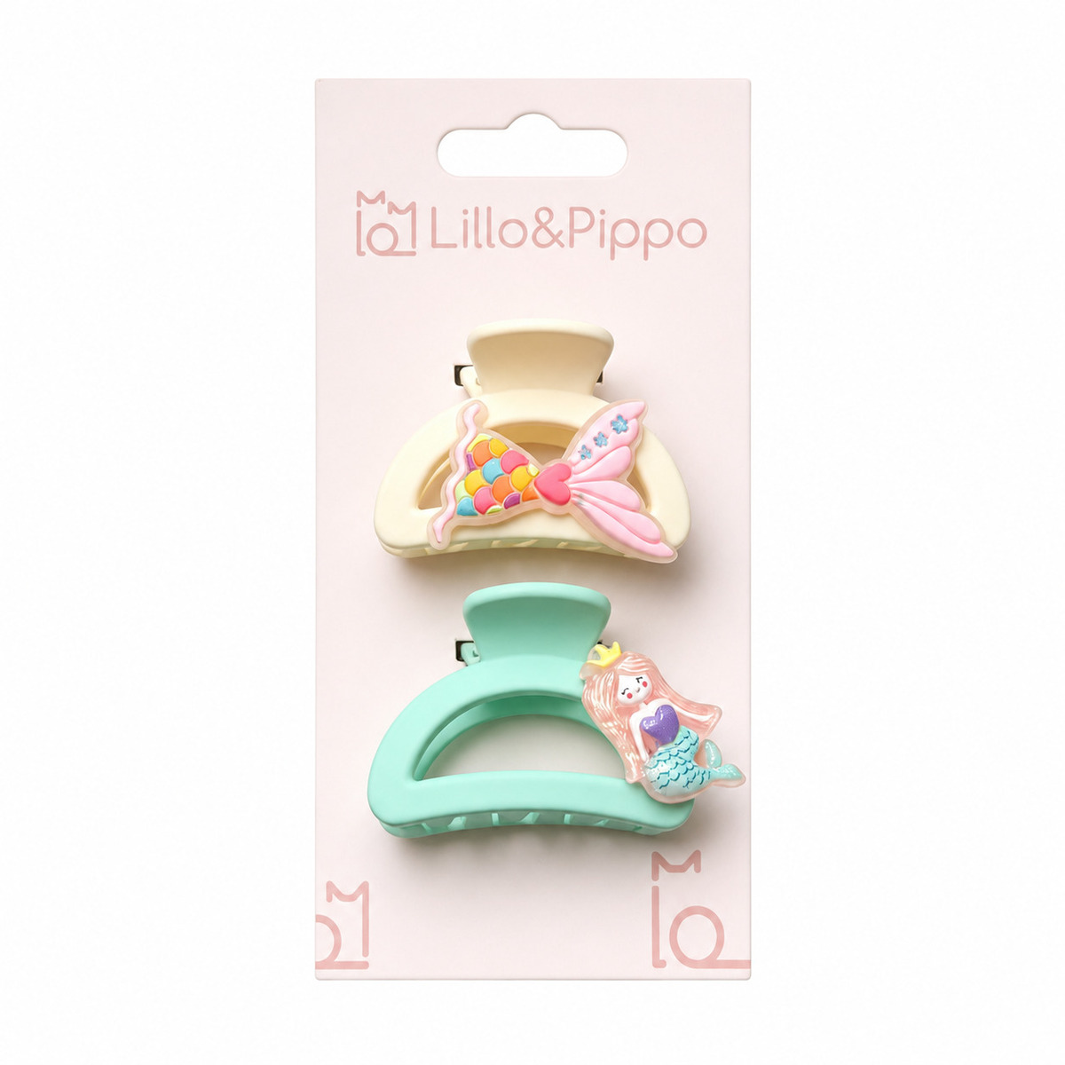 Lillo&Pippo šnale za kosu 2/1 mini sirena