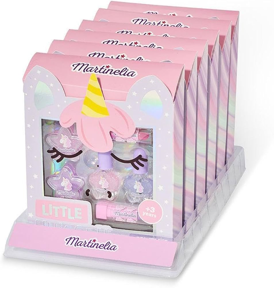 Martinelia set 5/1 Unicorn, 2 laka, 2 sjaja i ruž-