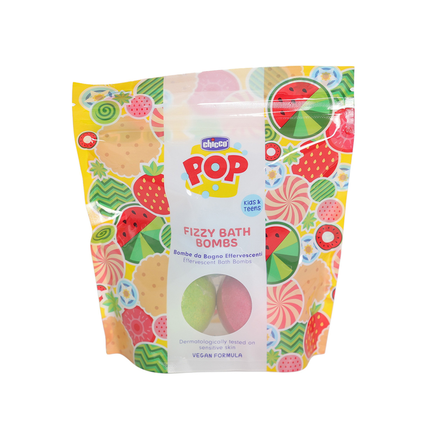 Chicco POP Mixed fizzy bath bombs 3pcsx60gr