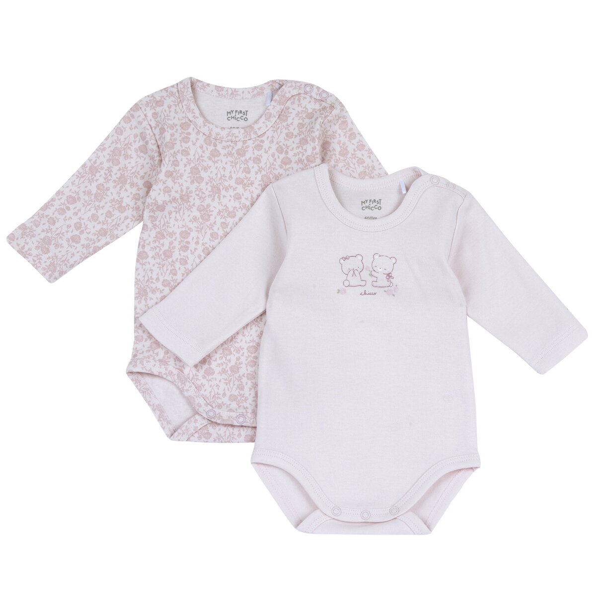Chicco bodi set 2/1 dr, devojčice 