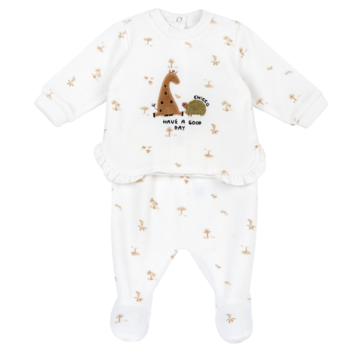 Chicco komplet (majica dr, donji deo), devojčice