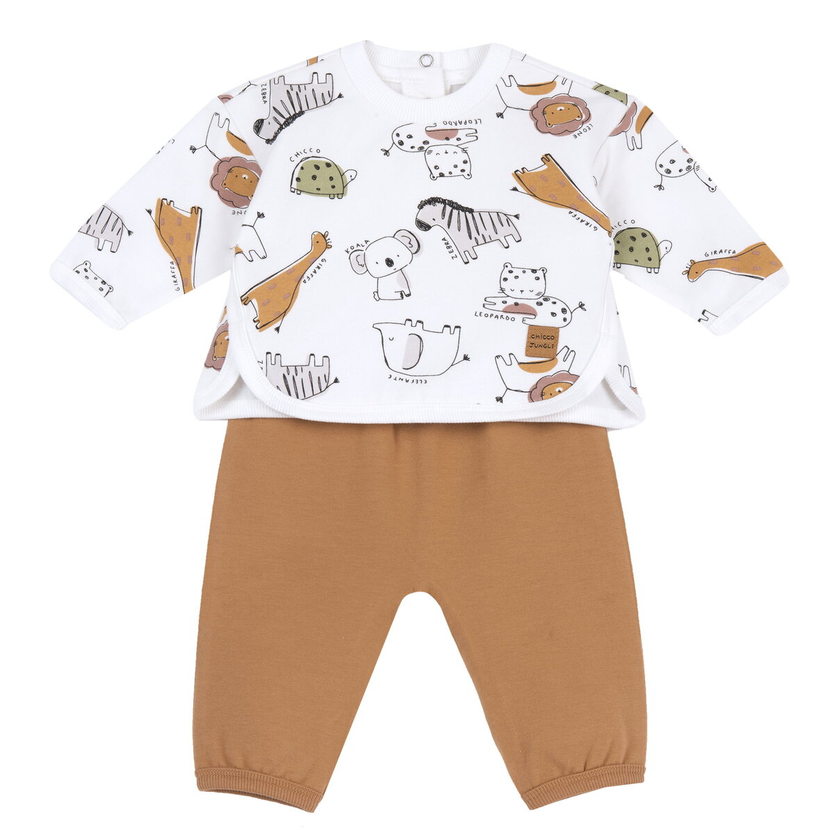 Chicco komplet (majica dr, donji deo), unisex 