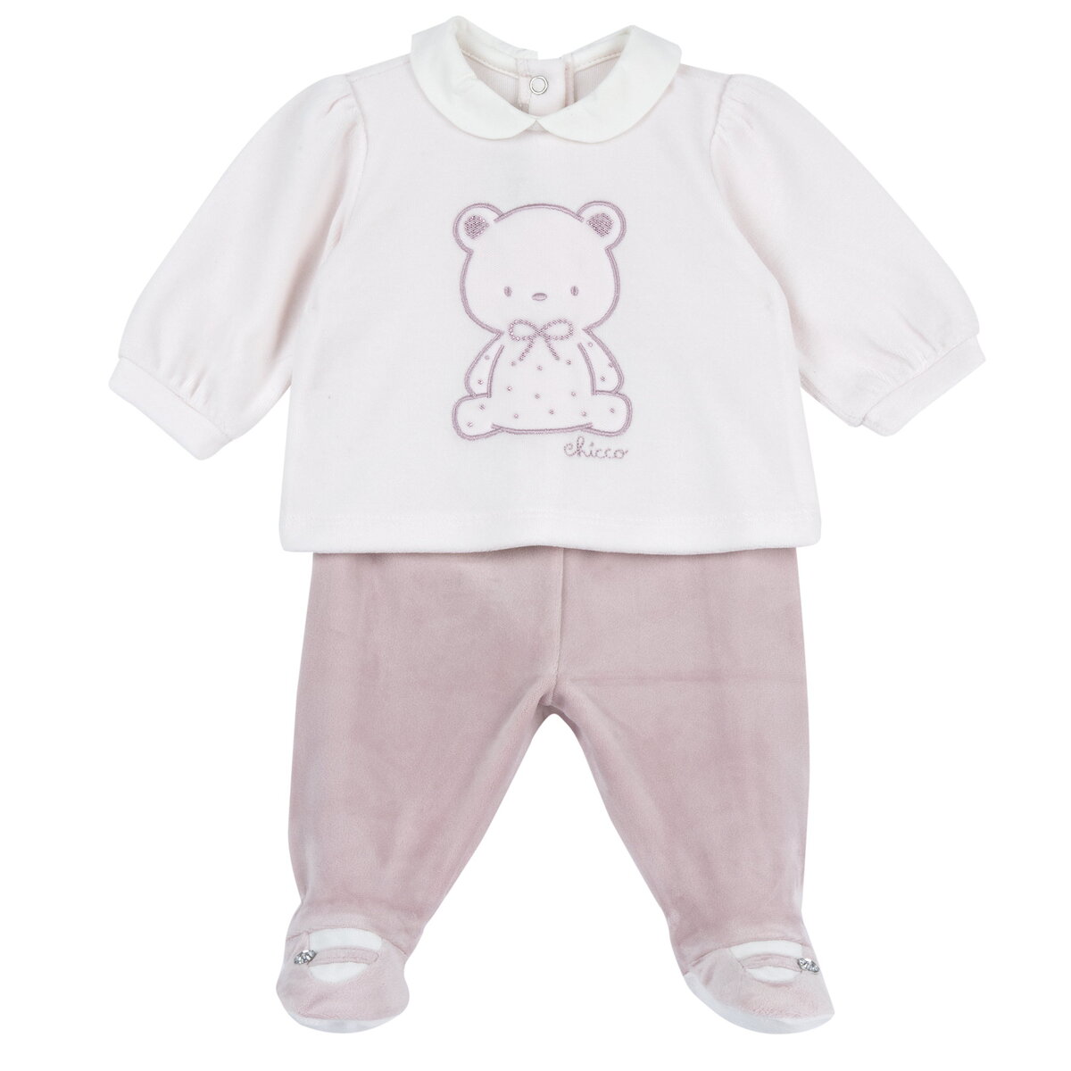 Chicco komplet (majica dr, donji deo), devojčice