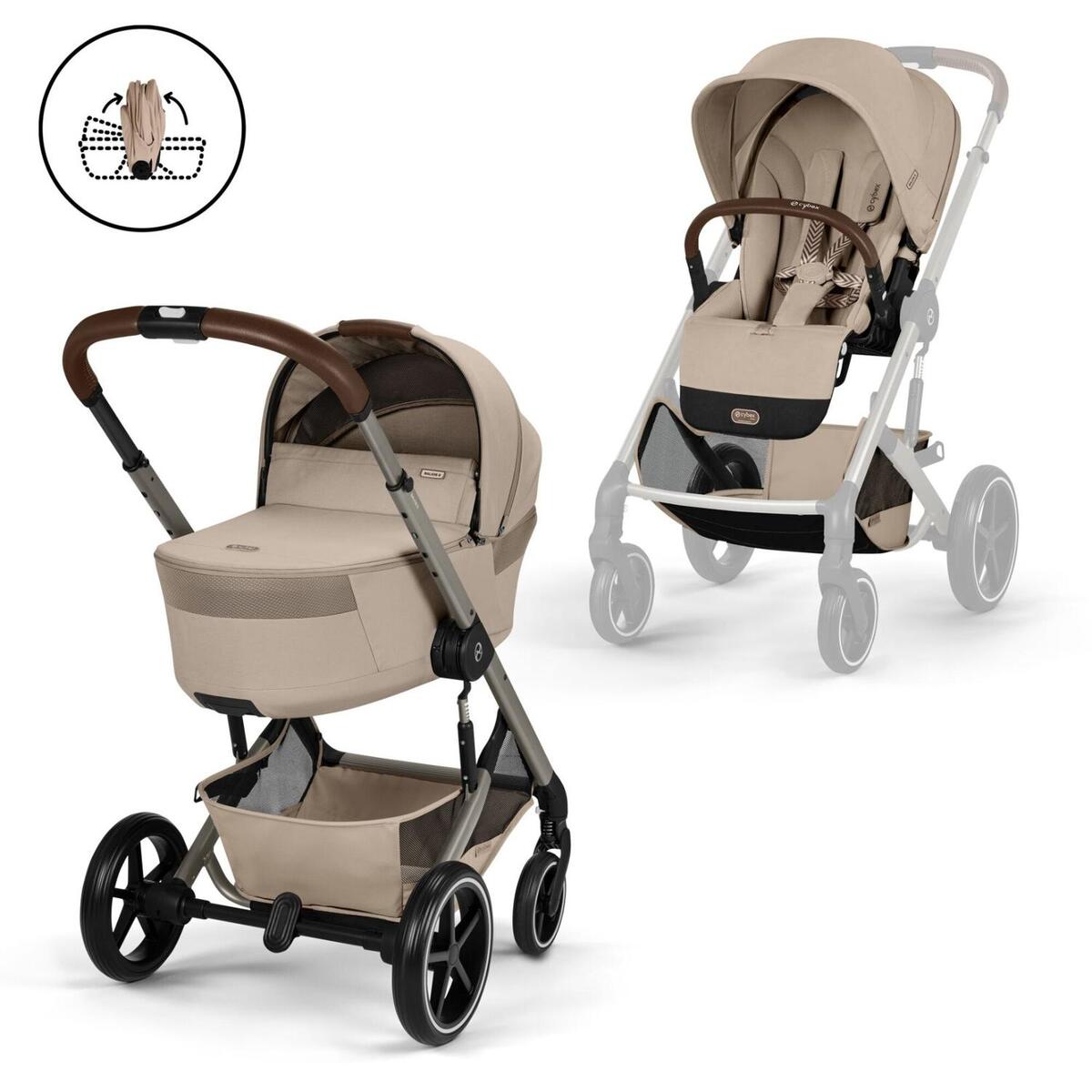 Cybex duo sistem Balios S Lux Almond Beige (taupe) 