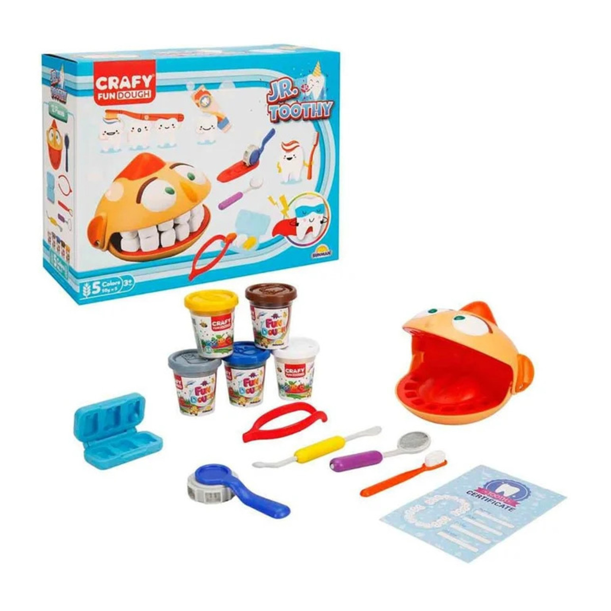 Sunman plastelin set zubar 