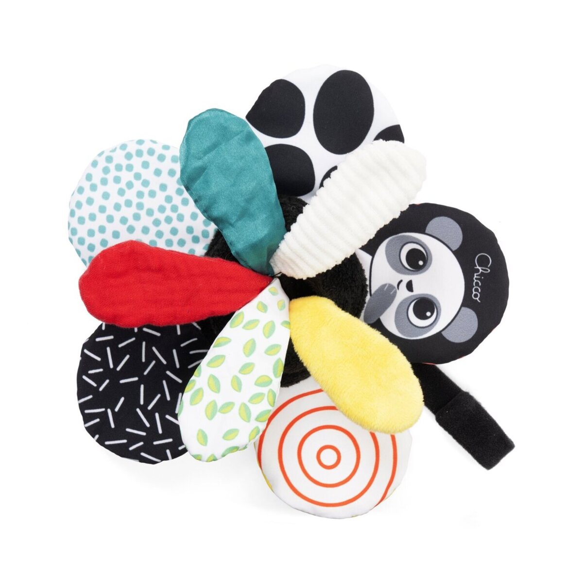 Chicco crno-beli cvet 