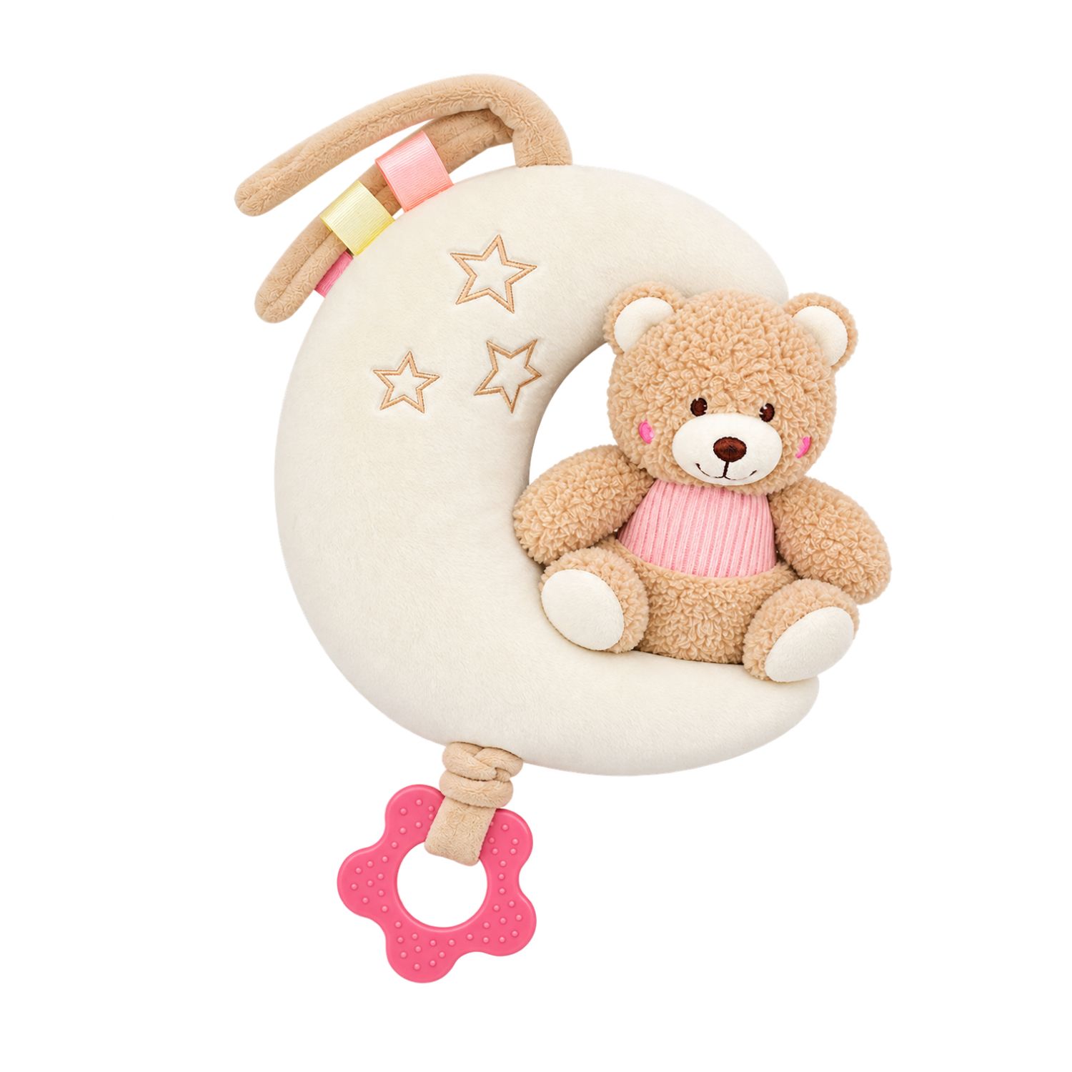Cute&Cool plišana muzička igračka meda, roze 