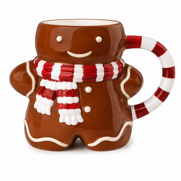 Cute&Cool Home dekorativna šolja medenjak 450ml