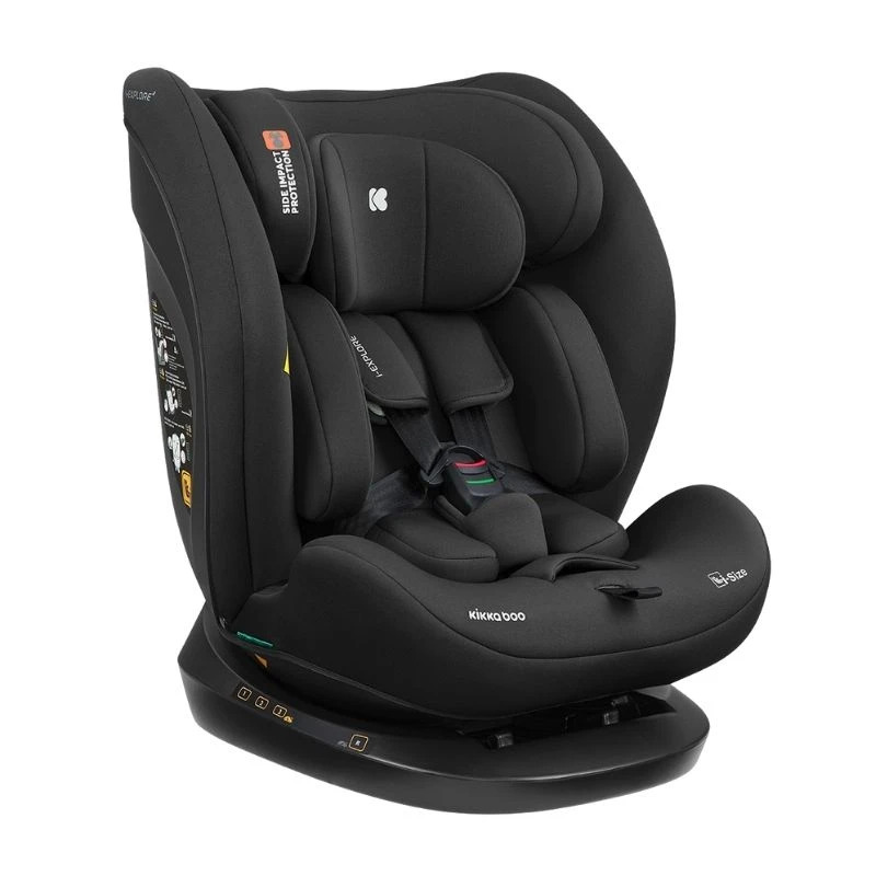 Kikka Boo autosedište (40-150cm) i-Exlore 2, black