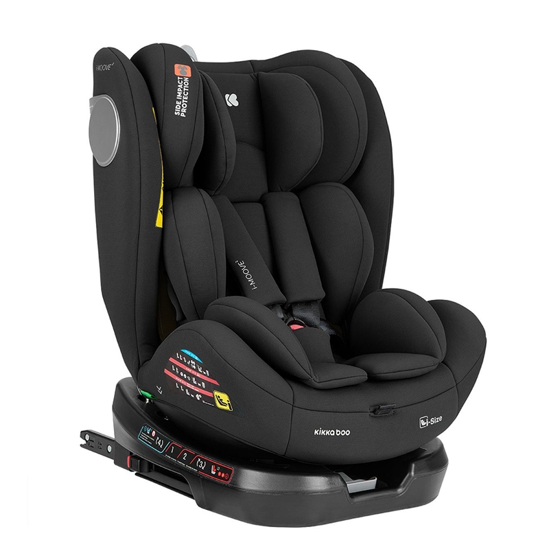 Kikka Boo autosedište (40-150cm) i-Moove 2, black