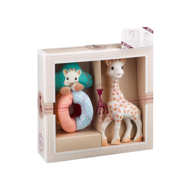 Sophie La Girafe set glodalica i zvečka,sophiest 2