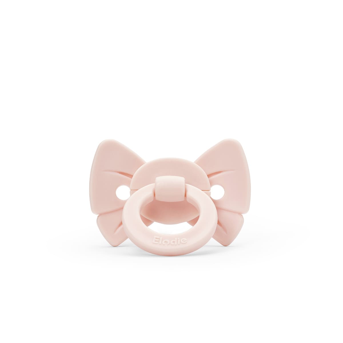 Elodie laža silikonska 0+ misty pink binky bow