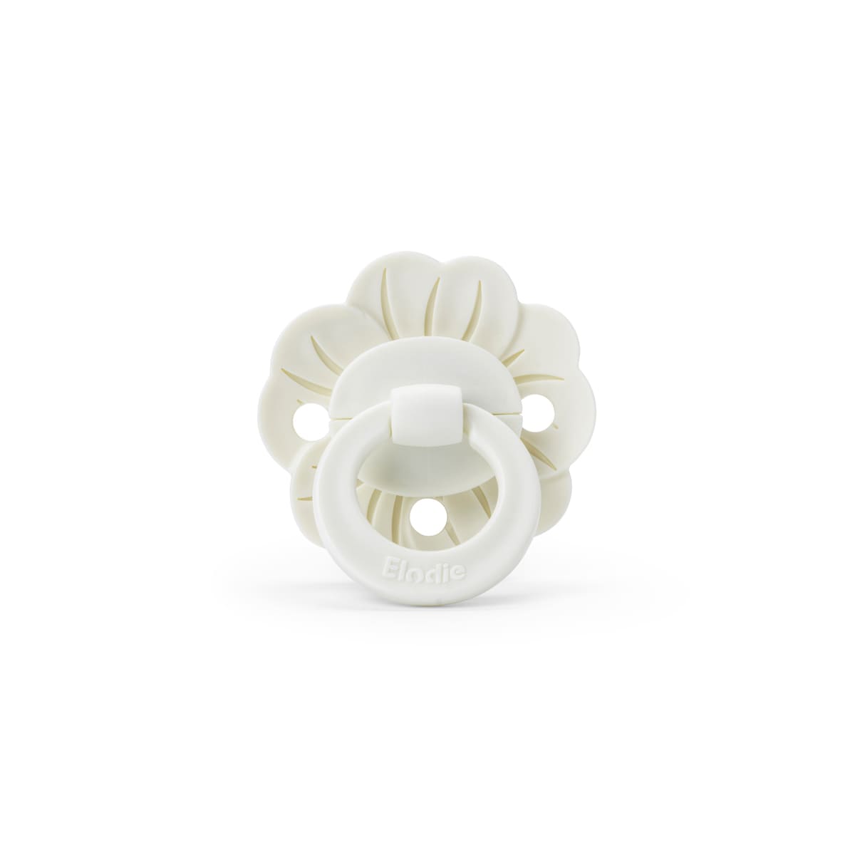 Elodie laža kaučuk binky bloom vanilla white
