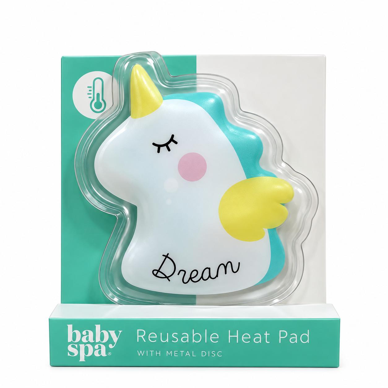 Baby Spa termofor sa metalnim diskom, jednorog 