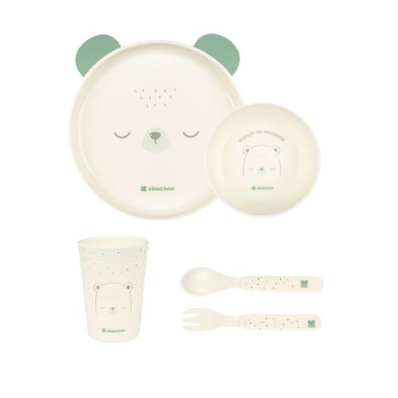 Kikka Boo set za hranjenje 4/1 Bear with me, mint