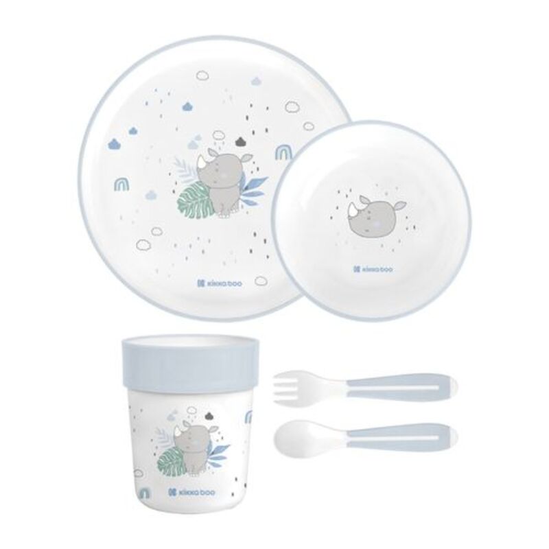 Kikka Boo set za hranjenje 4/1 Savanna, blue