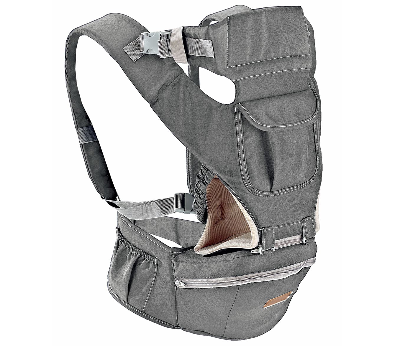BBO kengur nosiljka Gobaby, grey