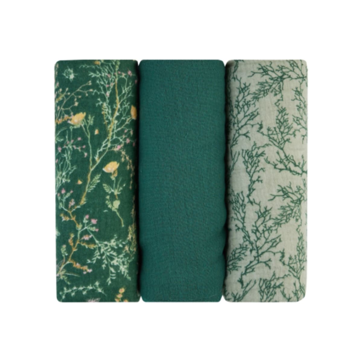Kikka Boo pelene od muslina 3/1, Green