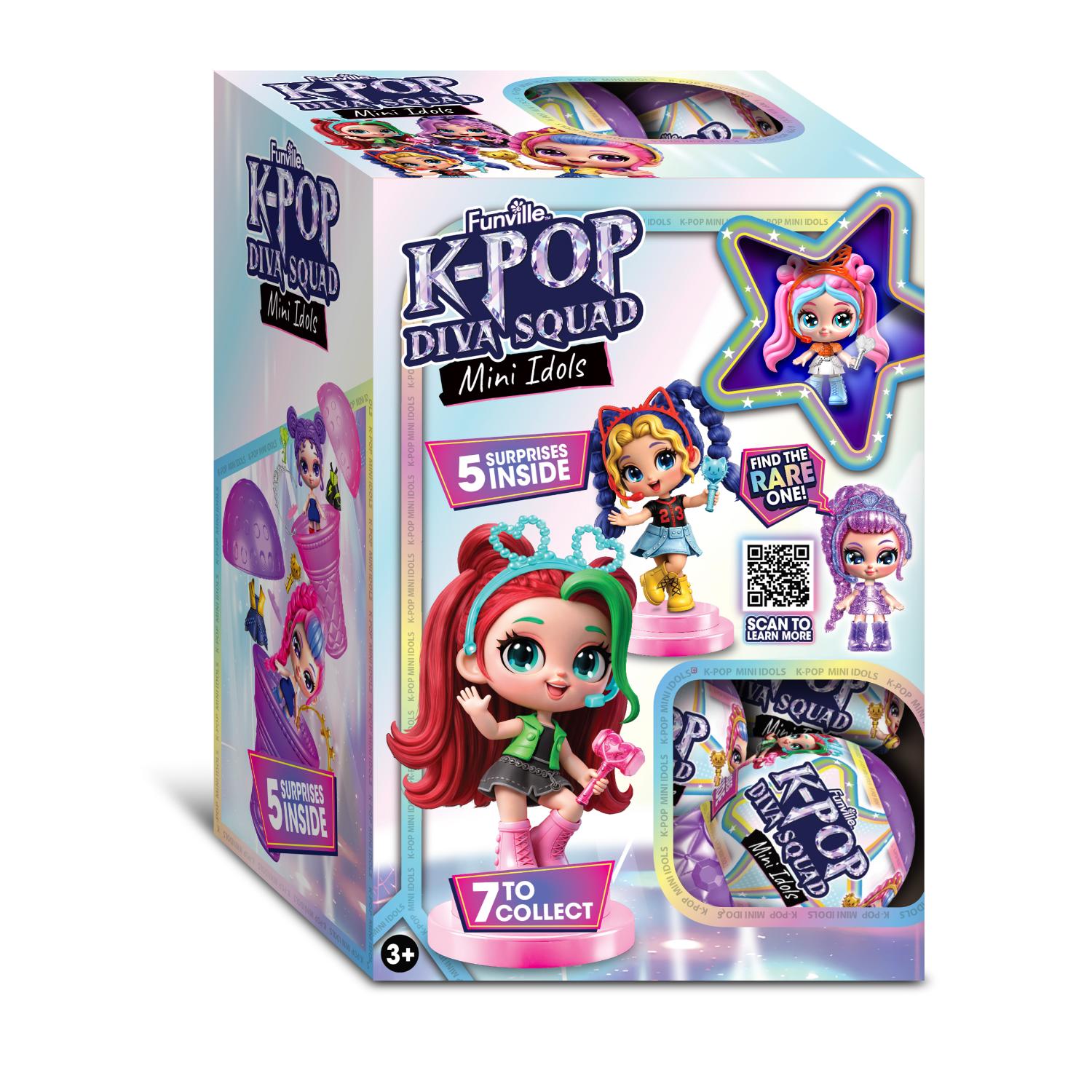 K-Pop-mini lutkice  u displeju-23 kom 