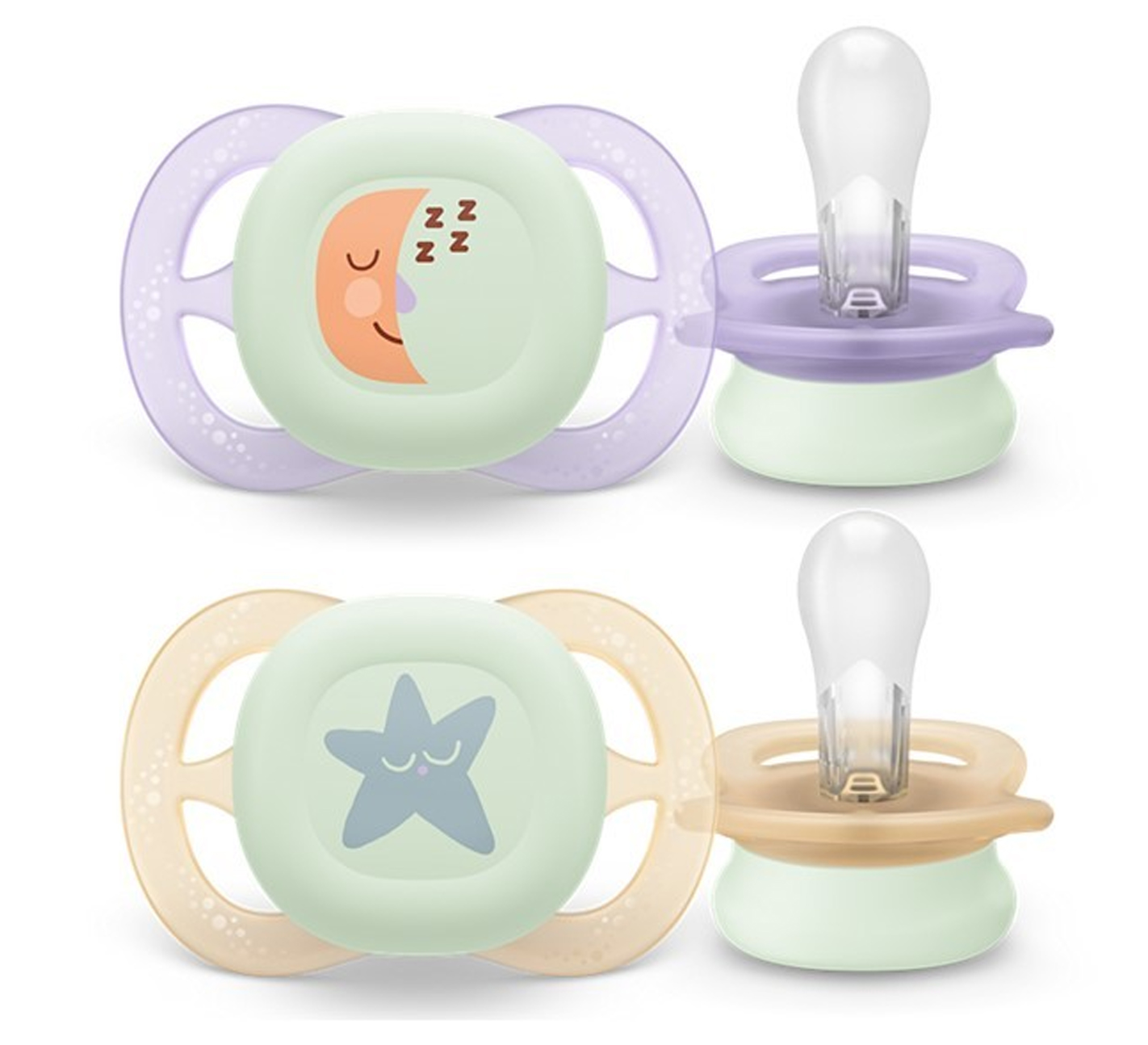 Avent varalica starter noćna 0-2m moon/star, 2kom