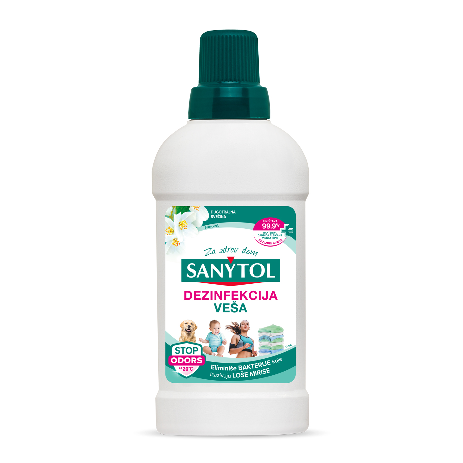 Sanytol sredstvo za dezinfekciju i čišćenje veša 500ml 