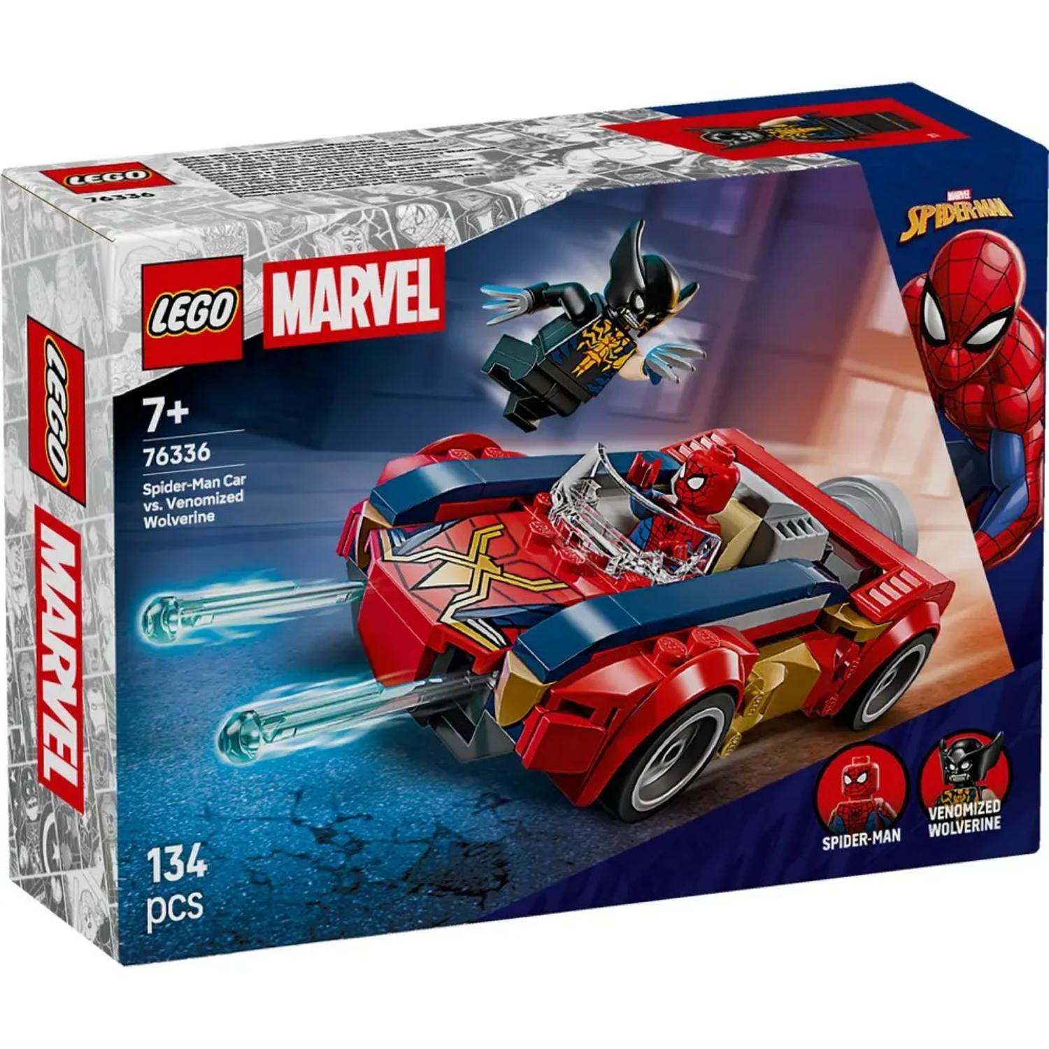 LEGO Super Heroes Spider-Man Car vs. Venomized Wol