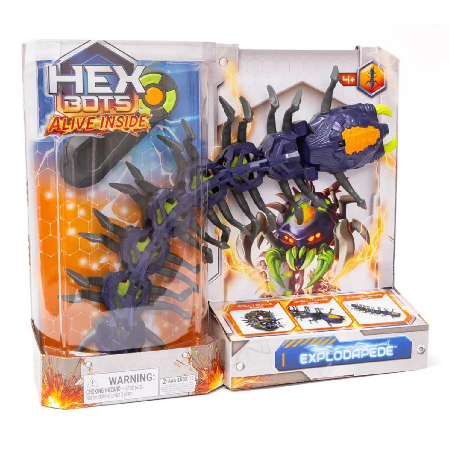 Hex Bot Exploding Centipede Interaktivna Stonoga