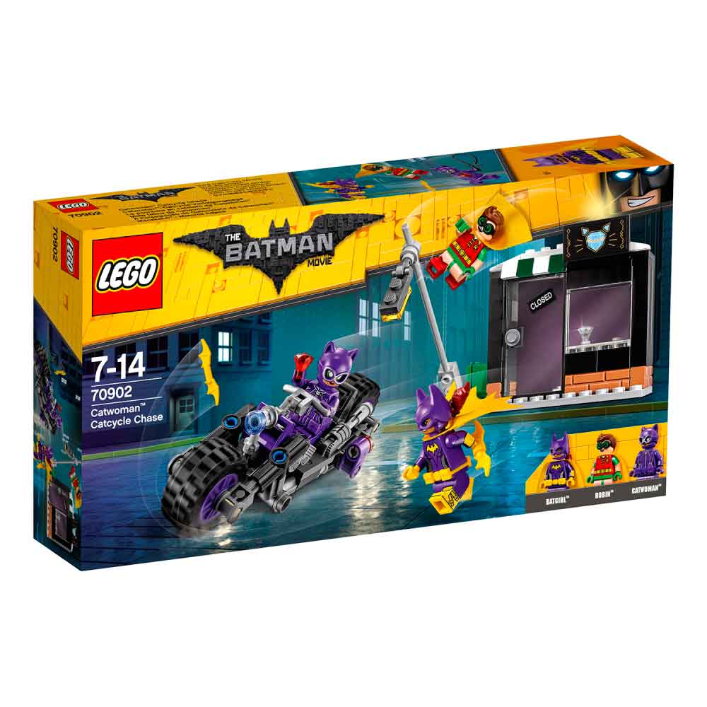 Lego Batman movie catwoman catcycle chase