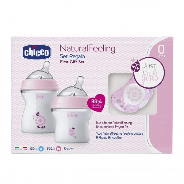 Chicco poklon set Naturalfeeling za devojcice 