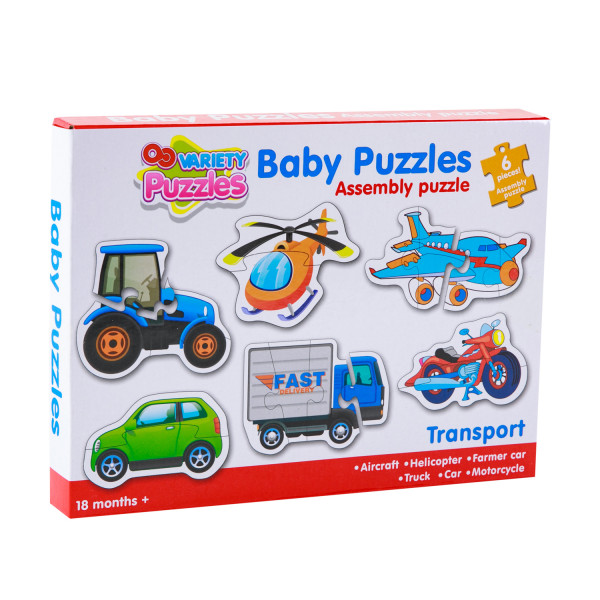 HK Mini baby puzzle prevozna sredstva 