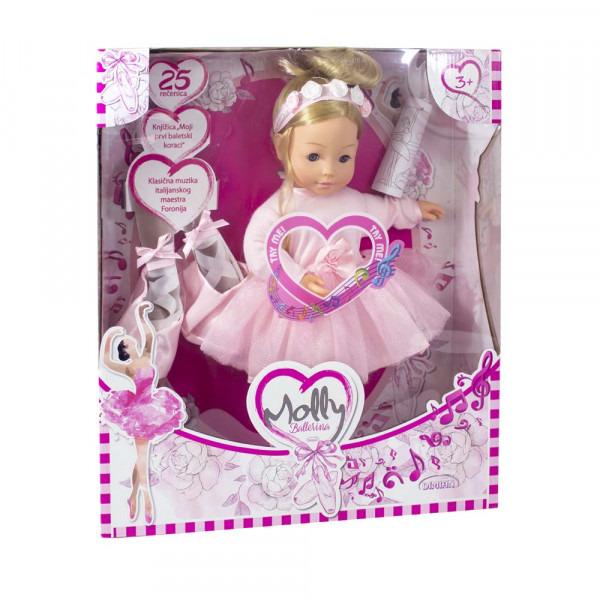 Bambolina Molly Balerina Sa Preko 100 Reci