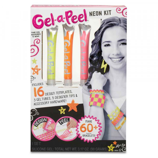 Gel-a-peel gelovi set sa neonskim gelom