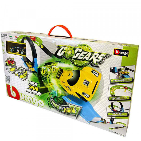 Burago go gear 1:55 high speed autoput
