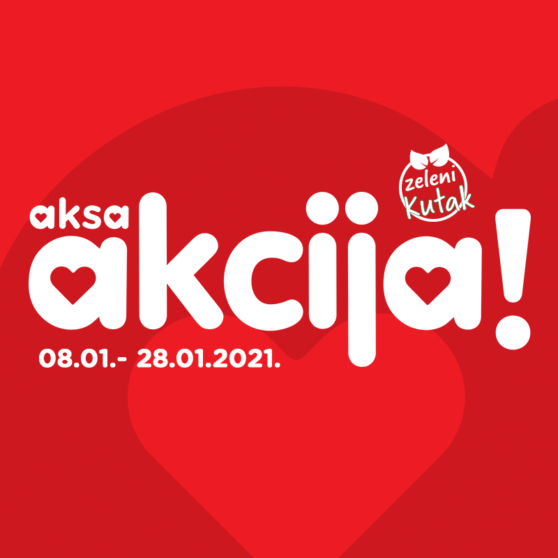 <h3>REDOVNA AKSA AKCIJA 1 - 2021</h3>