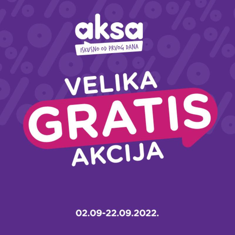 <h3>Velika gratis akcija</h3>