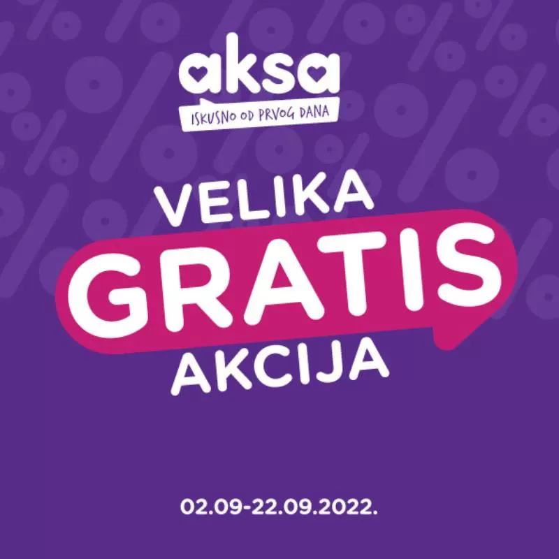 <h3>Velika gratis akcija</h3>