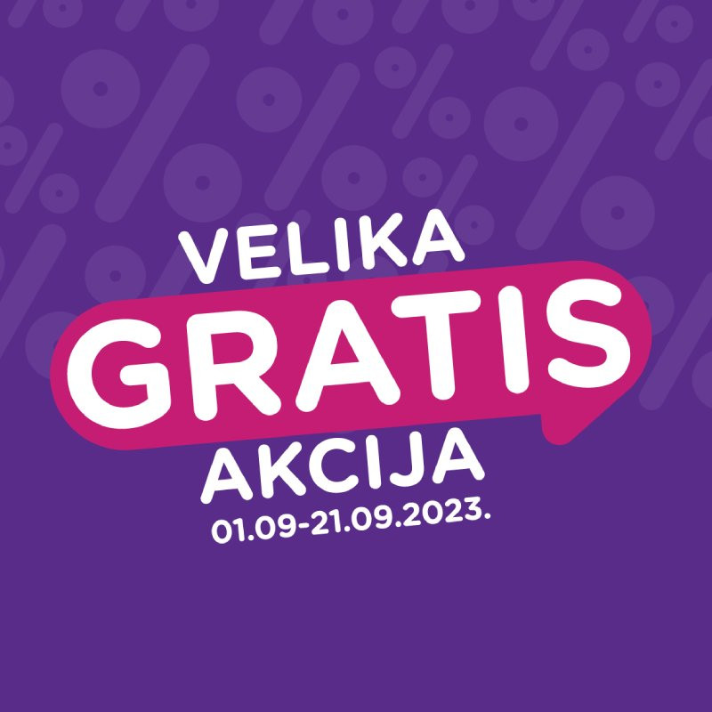 <h3>Velika gratis akcija 2023</h3>