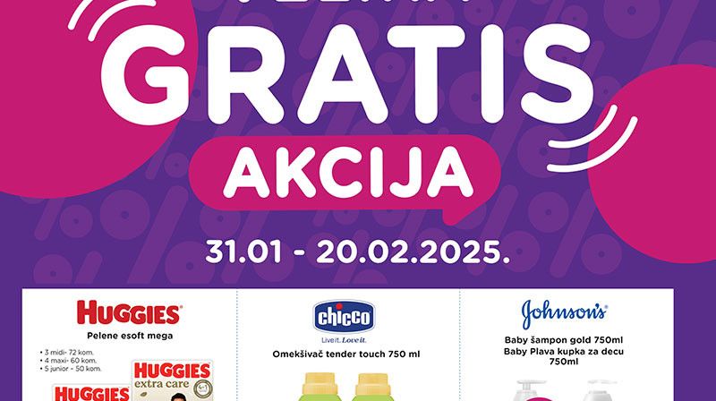 Velika gratis akcija