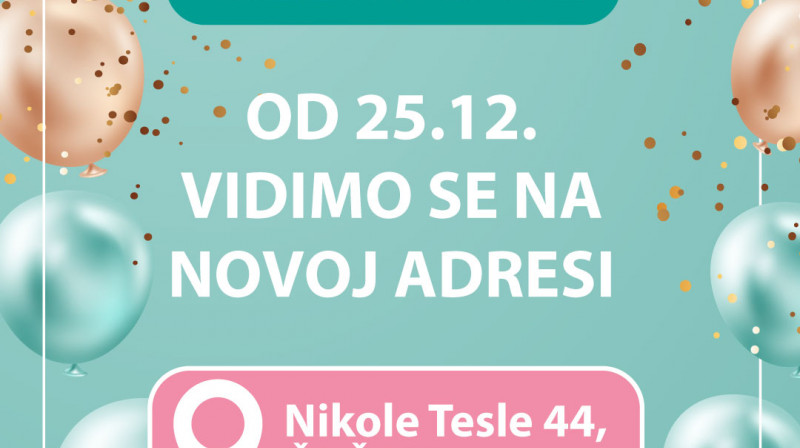 Selimo se! Aksa Čačak na novoj lokaciji od 25.12!