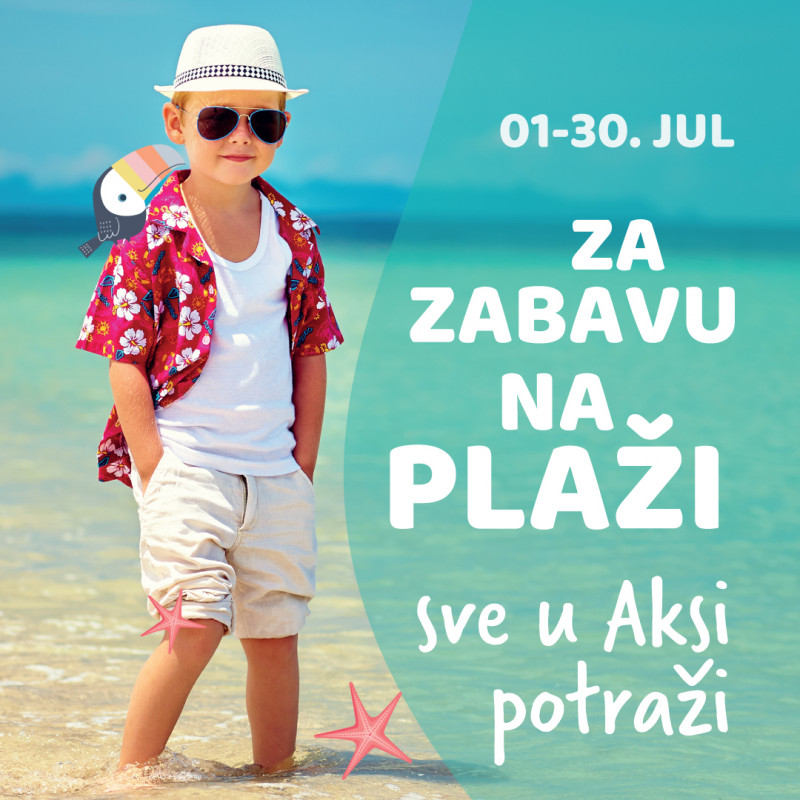 <h3>Za zabavu na plaži, u Aksi sve potraži!</h3>